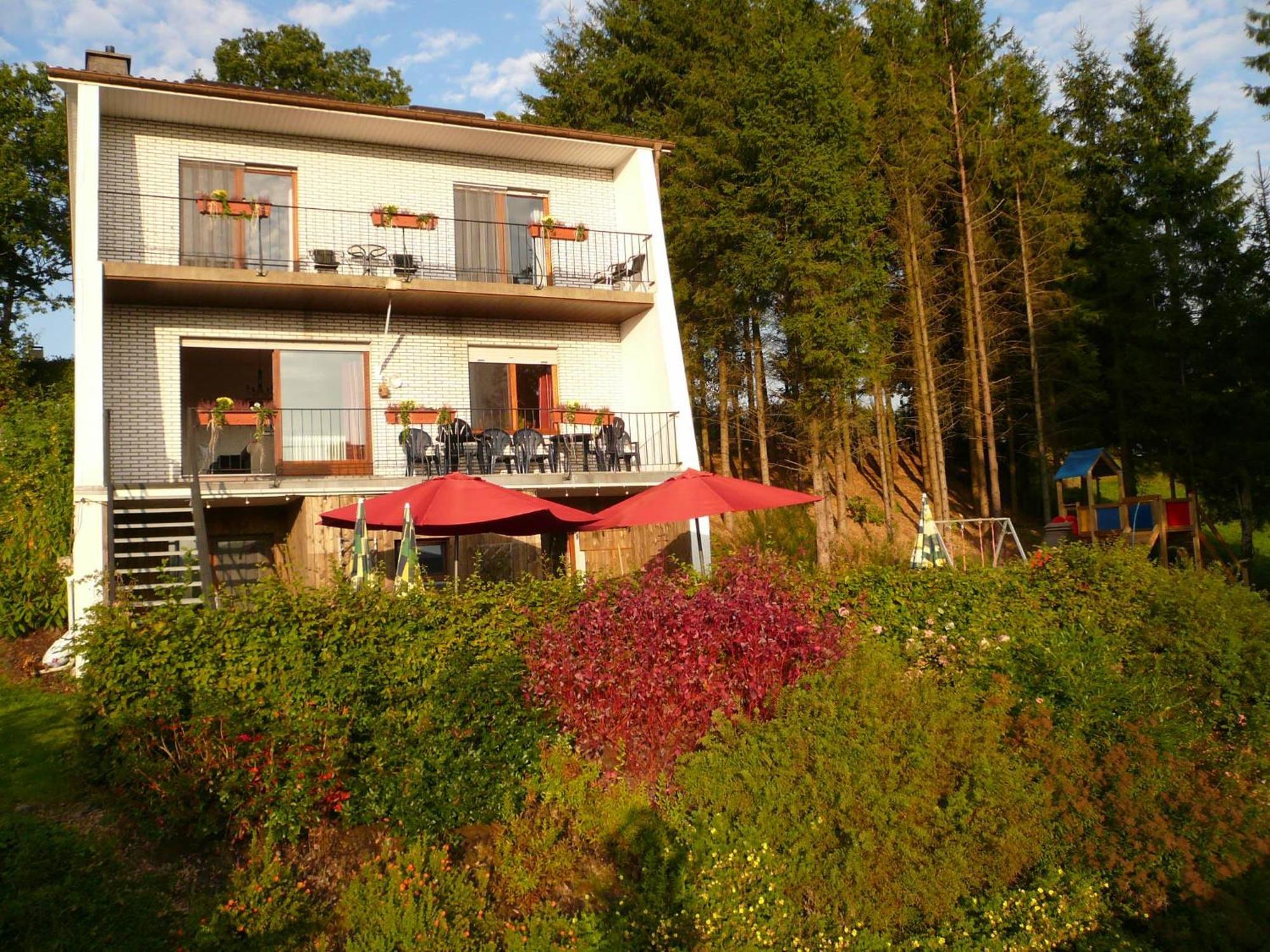 Modish Holiday Home In Waimes With Sauna Exterior foto