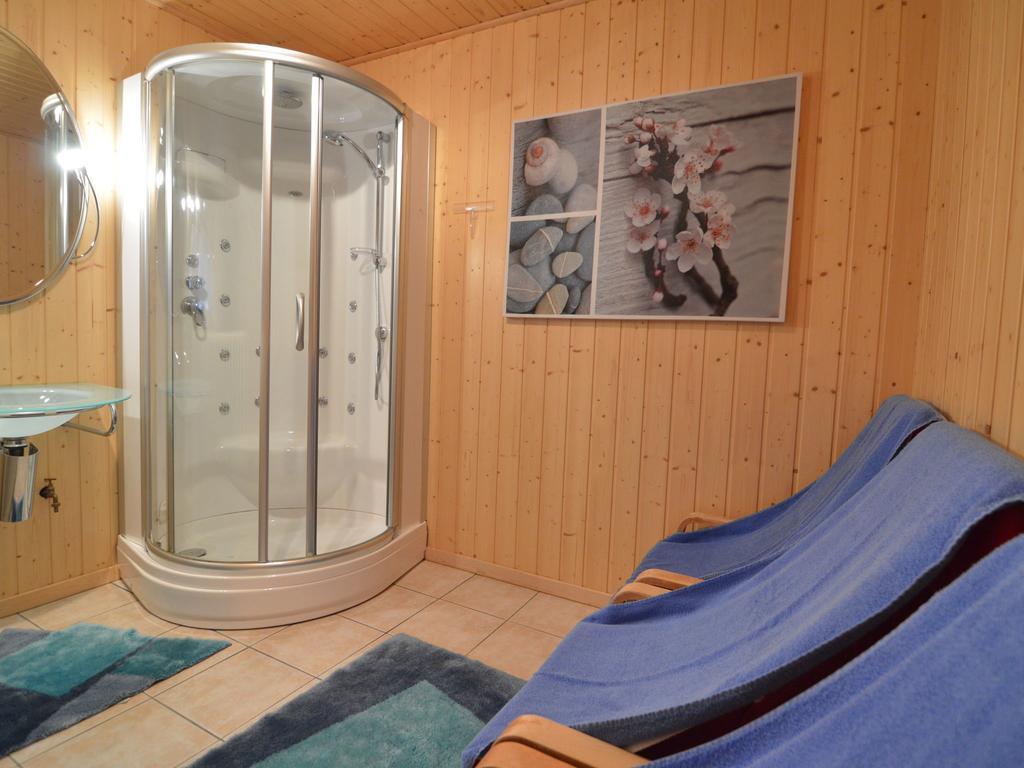 Modish Holiday Home In Waimes With Sauna Exterior foto